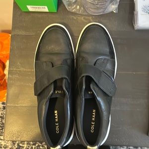 Cole Haan black sneakers size 10
